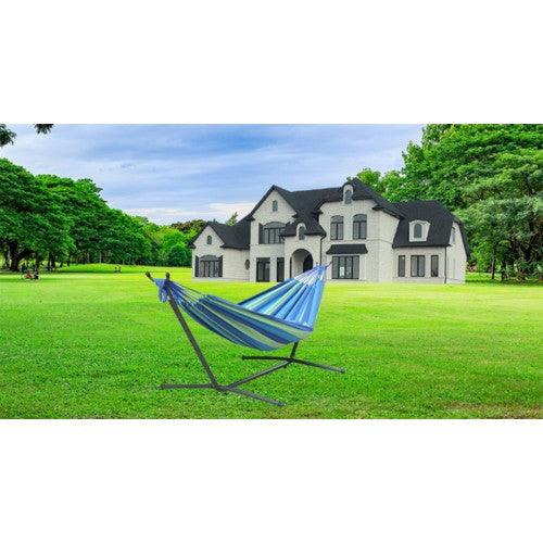 MSW Furniture High Quality Hammock with Space Saving Steel Stand Includes Portable Carrying Case - Toytexx MSW Furniture High Quality Hammock with Space Saving Steel Stand Includes Portable Carrying Case - Toytexx